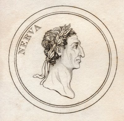 Nerva Caesar Augustus、「Crabb&39;s Historical Dictionary」より1825年（リソ）公開 作： English School