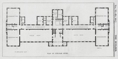 ハイゲートの新しい水疱瘡・予防接種病院（彫刻作品 作： English School