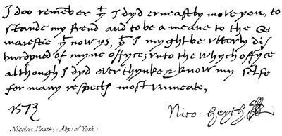 ニコラ・ヒース（Abp：of York） 作： English School