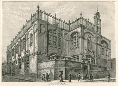 ナイチンゲールストリートスクール、メリルボーン、ロンドン 作： English School
