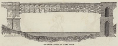 ウォーターフォード・キルケニー鉄道 ノア高架橋（彫刻作品 作： English School