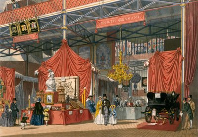 北ドイツ、1851年の素晴らしい展覧会 作： English School