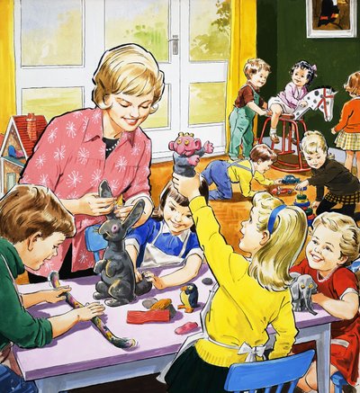 保育園 作： English School