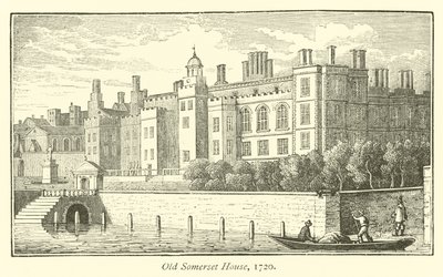 オールドサマセットハウス、1720 作： English School