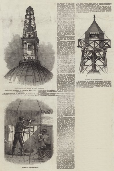 ロンドンとその周辺のOrdnance Survey(彫刻) 作： English School