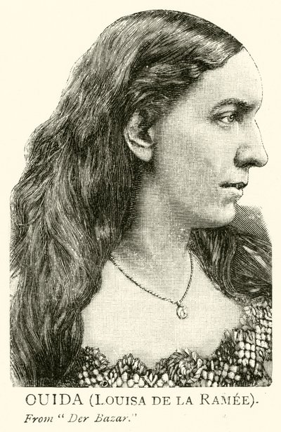 Ouida, Louisa de la Ramee (in engraving) 作： English School