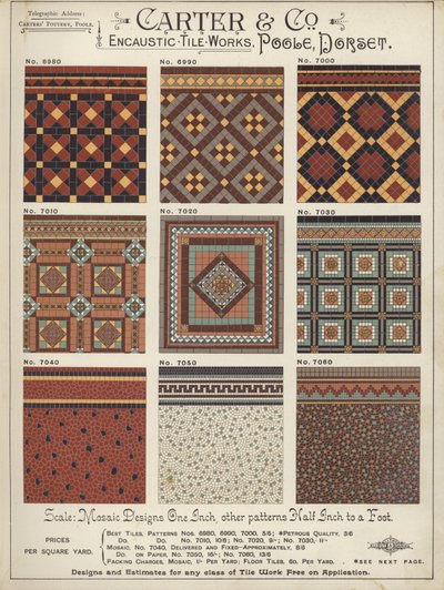 建築家、測量士、エンジニア大要1892からのページ 作： English School