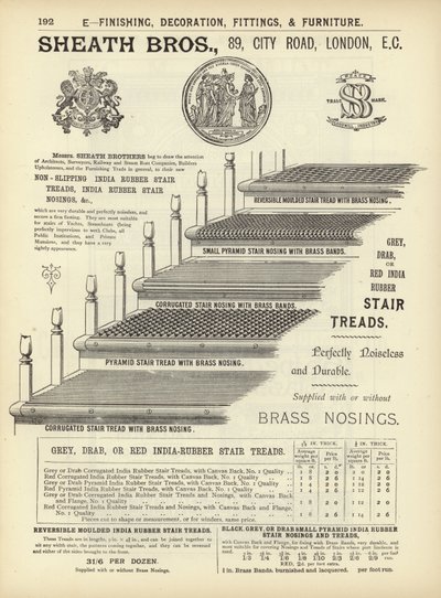 建築家、測量士、エンジニア大要1892からのページ 作： English School