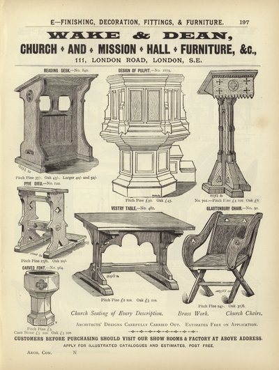 建築家、測量士、エンジニア大要1892からのページ 作： English School