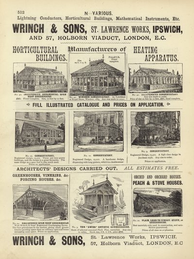建築家、測量士、エンジニア大要1892からのページ 作： English School