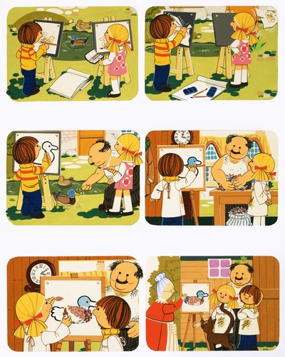 アヒルを描く 作： English School