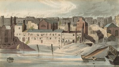1816年のサヴォイ遺跡の一部 作： English School