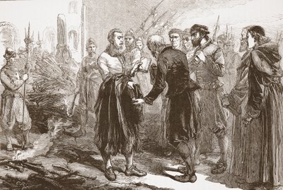 パトリック・ハミルトンの友人からの別れ、パブ。 1878 作： English School