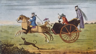 馬車の乗客、「ハイウェイとその乗り物...」、ヒレール・ベロック作 作： English School