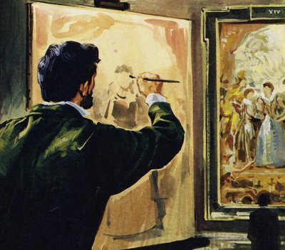 ポールセザンヌはルーベンス美術館でルーベンスの作品を研究し、複製さえしました 作： English School