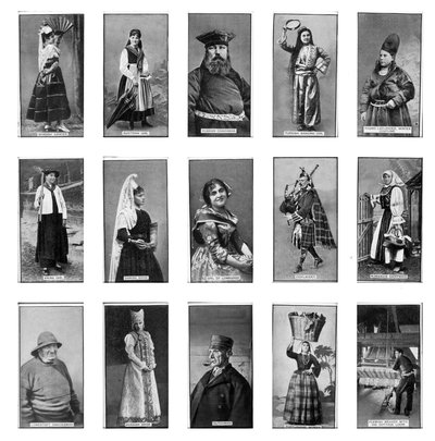 ヨーロッパの人々、1922 作： English School