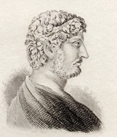 1825年に出版された「クラブの歴史辞典」からのペルシウス 作： English School