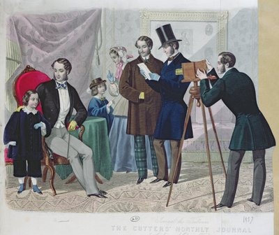写真セッション、1857 作： English School