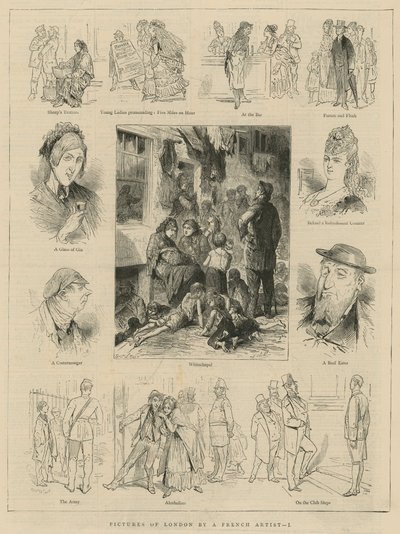 フランスのアーティストによるロンドンの写真 作： English School