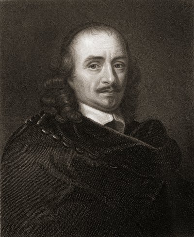 1833年に出版された、Gallery of PortraitsのPierre Corneille（1606-84） 作： English School