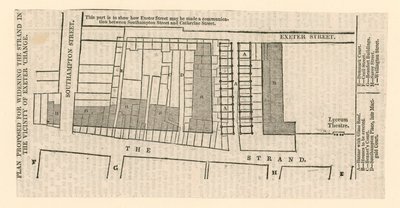 エクセターチェンジ付近のストランドの拡大計画 作： English School