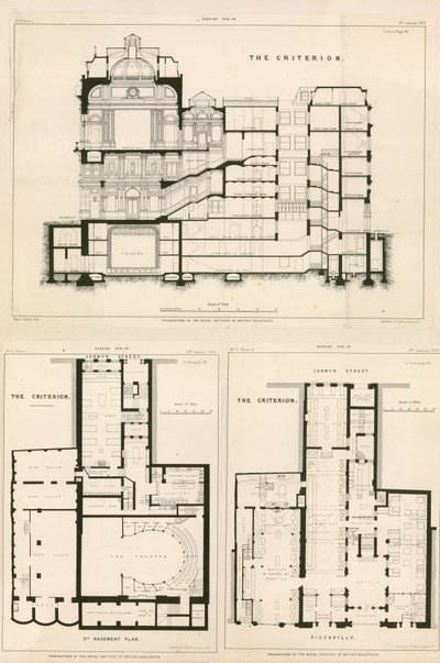 クライテリオンシアターの計画 作： English School