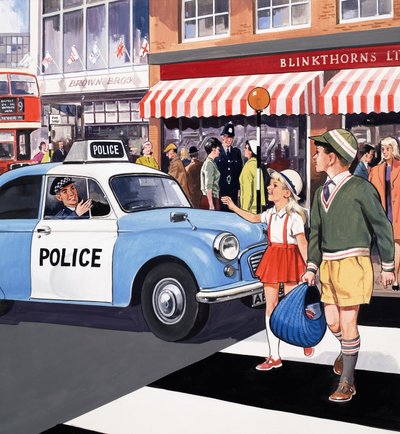 警察車両 作： English School