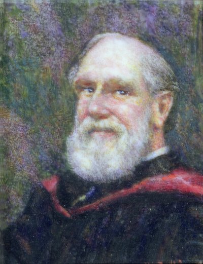 ウィリアムオドリング（1829-1921）の肖像画のミニチュア 作： English School