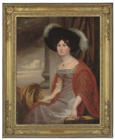ロペス夫人シャーロット・イエーツの肖像（1833年没）（油彩・カンヴァス） 作： English School
