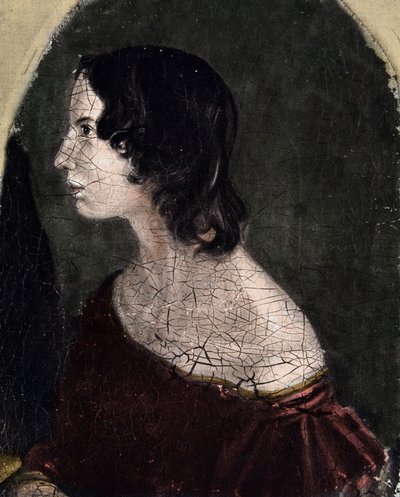 エミリー・ジェーン・ブロンテの肖像 イギリスの詩人・作家（1818-1848） ナショナル・ポートレート・ギャラリー 作： English School