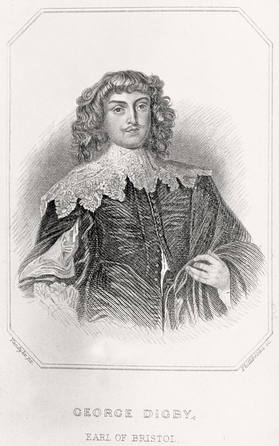 ジョージ・ディグビーの肖像、ブリストル伯爵、1835年 作： English School