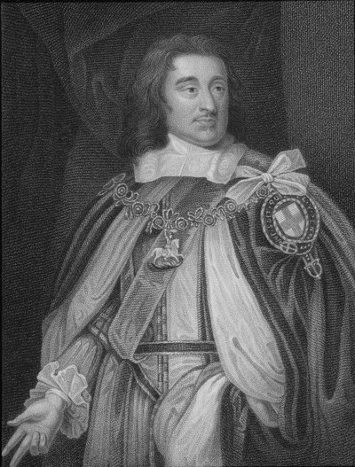 ジョージモンクの肖像画（1608-70）、「ロッジのイギリスの肖像画」、1823年（リソ） 作： English School
