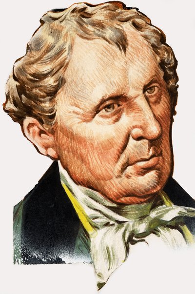 James Fenimoore Cooperの肖像 作： English School