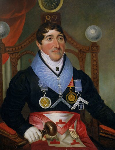 ジョンジェームスハウエルコーの肖像、1820年代 作： English School