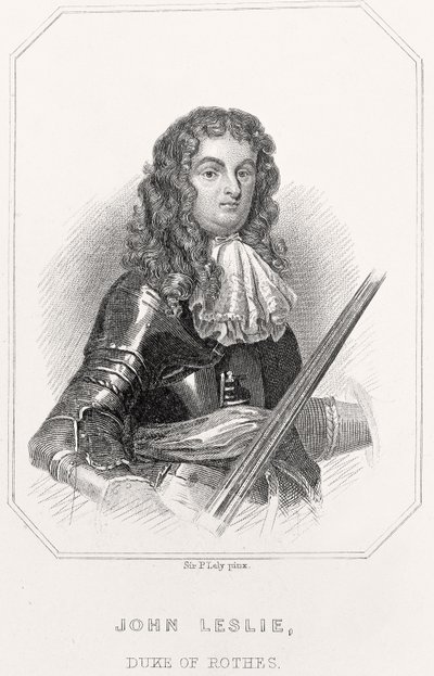 ジョン・レスリーの肖像、ロテス公、1835年 作： English School