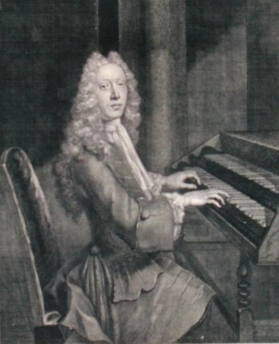 ジョン・ロビンソン(1682-1762)のポートレートをジョージ・ヴァーチュ(1684-1756)が彫ったもの(エングレーヴィング) 作： English School