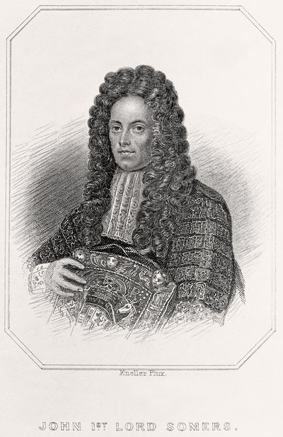 ジョン・サマーズの肖像、1835年 作： English School