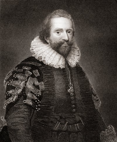 ライオネルクランフィールドの肖像、ロッジズブリティッシュポートレート、1823年 作： English School