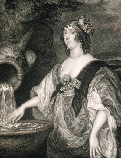 ルーシー・ヘイ（1599-1660）の肖像（「ロッジの英国肖像画」より 作： English School