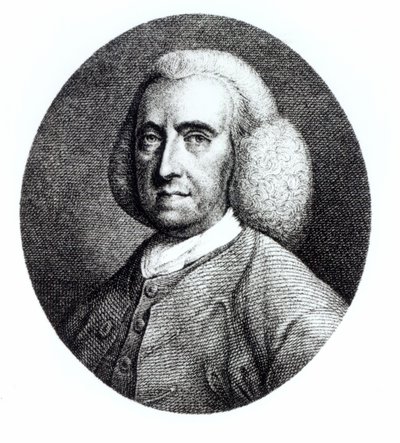 ピーター・コリンソンの肖像（1694-1768） 作： English School