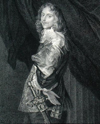 ロバート・ドーマー（1610-43）初代ケルナーヴォン伯爵の肖像（「ロッジの英国肖像画」より 作： English School