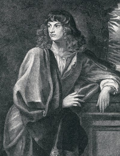 ロバート・スペンサーの肖像（1641-1702）「イギリス人の歴史」からのサンダーランドの第2伯爵 作： English School