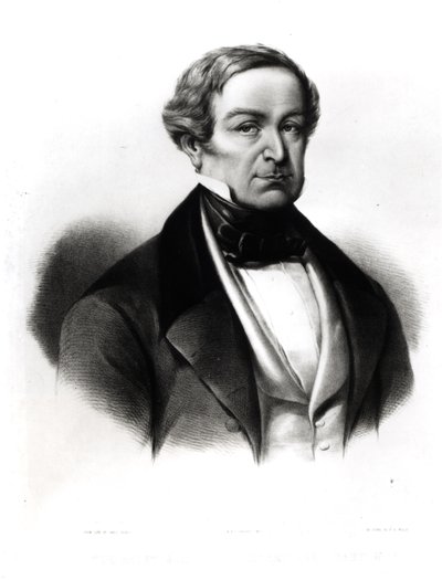 ヘンリーブリッタンウィリス（1810-84）によって彫刻されたサーロバートピール（1788-1850）の肖像画 作： English School