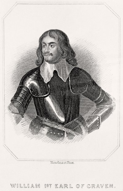 ウィリアムの肖像、クレイヴンの最初の伯爵、1835年 作： English School