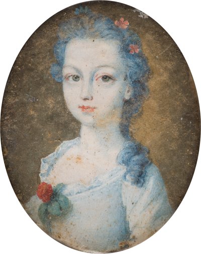 女性の肖像、おそらくマーガレット、コルク伯爵夫人（1710-1758）、1705-58年頃（キャンバスに油彩） 作： English School
