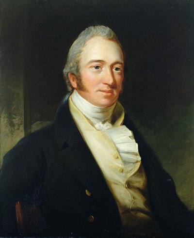 シルバー・オリバー氏（1799年没）の肖像（油彩・キャンバス 作： English School