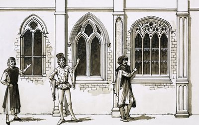 ゴシック建築の進展 作： English School