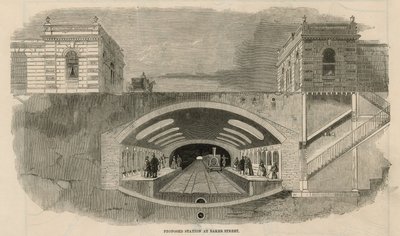 ベイカーストリートの駅案 作： English School