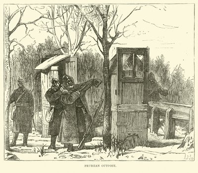 プロイセンの前哨基地、1870年9月 作： English School