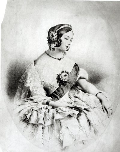 ビクトリア女王（1819-1901） 作： English School